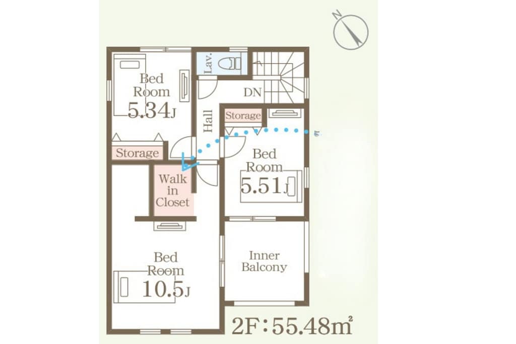長野市で暮らしをデザインする不動産 土木外構 ワンストップ カズケン アイコン 図面2