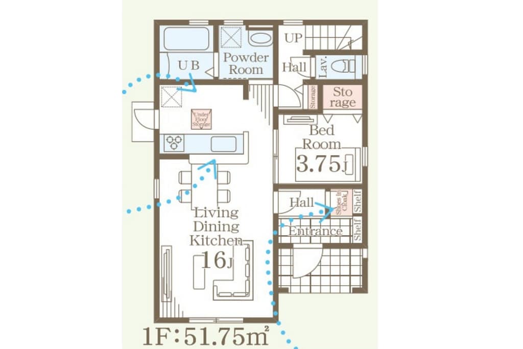 長野市で暮らしをデザインする不動産 土木外構 ワンストップ カズケン アイコン 図面