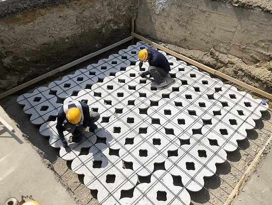 長野市で暮らしをデザインする不動産 土木外構 ワンストップ カズケン 画像 施工事例 施工中2